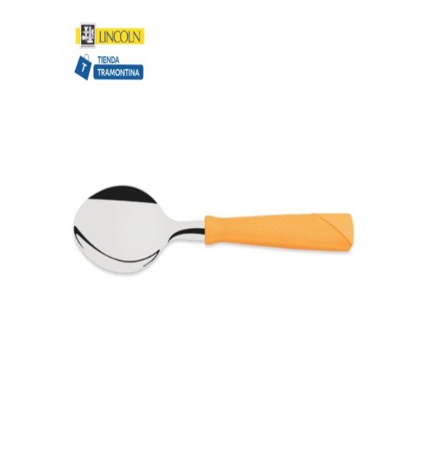 Producto - CUCHARA DE TE NEW KOLOR NARANJA UNITARIO TRAMONTINA