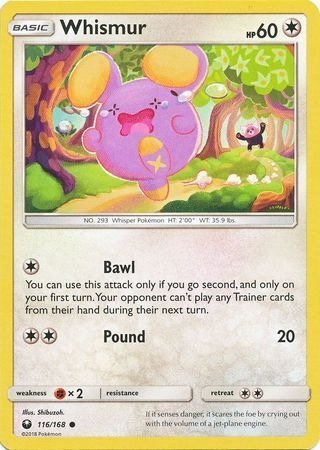 Producto - Whismur - 116/168 - Celestial Storm