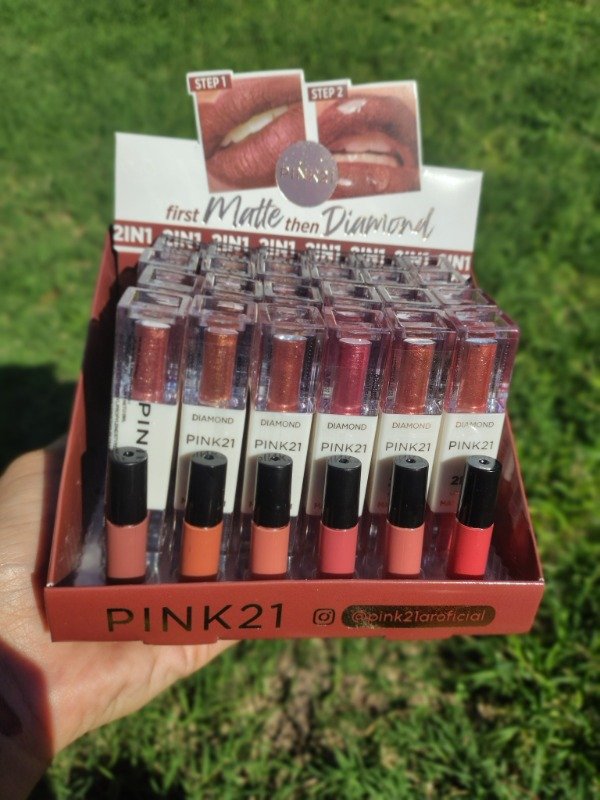 Producto - Labiales 2 en 1 Matte y gloss diamond - 0