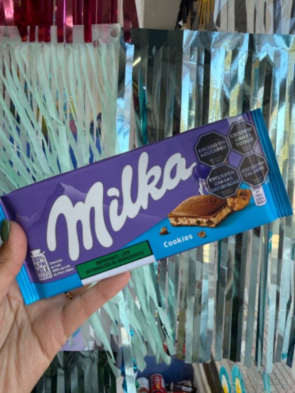 Producto - CHOCOLATE MILKA COOKIES 100GR