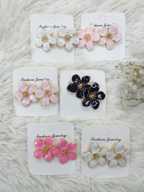 Producto - ADA0127 Flor Esmaltada Colores Grande - B