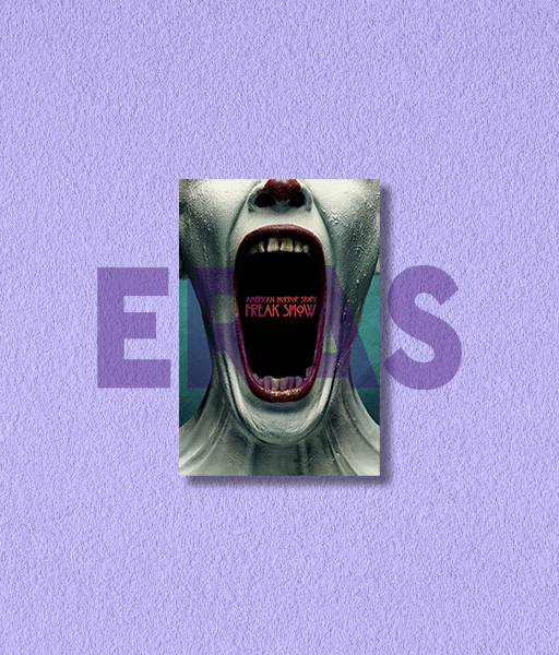 Producto - STICKERS UV - AHS - FREAK SHOW PORTADA