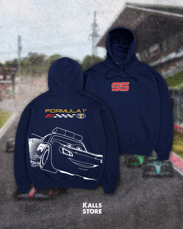 Producto - Buzo azul marino Rayo Mcqueen f1 #95