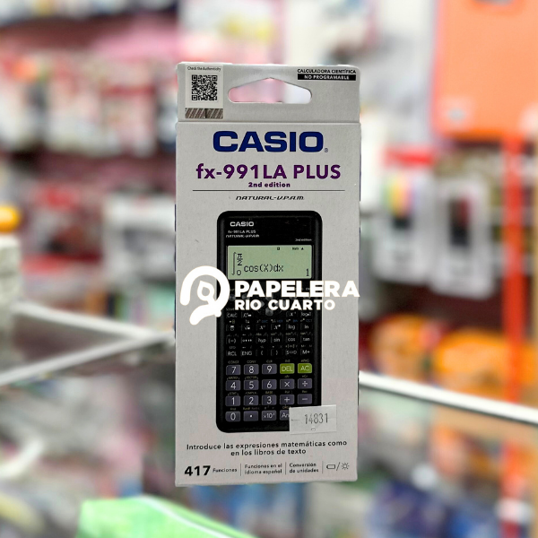 Producto - CALCULADORA CASIO FX-991LAPLUS-2
