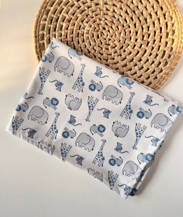 Producto - Manta de gasa estampado