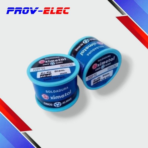 Producto - ESTAÑO ROLLO 250g. EXIMETAL