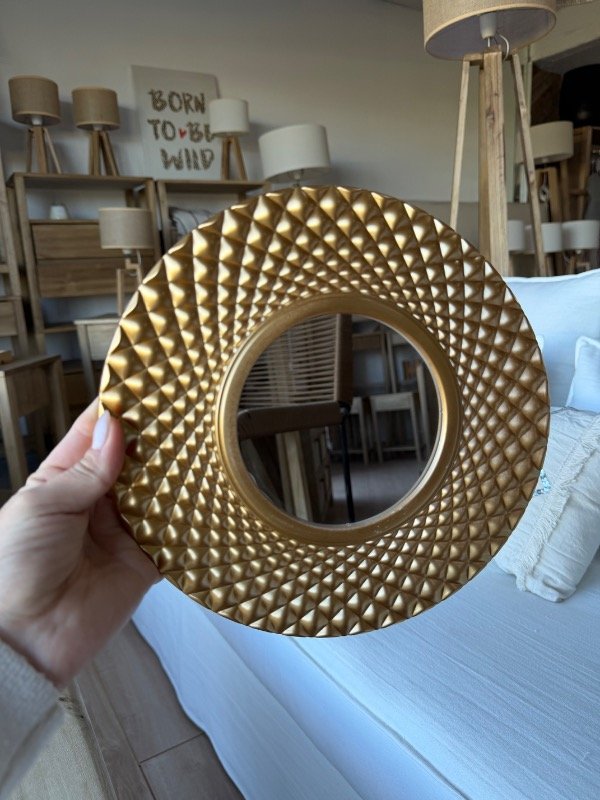 Producto - Espejo dorado
