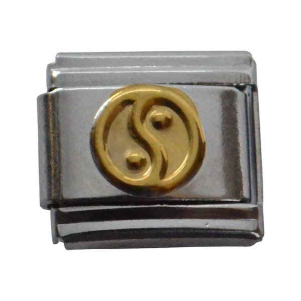 Producto - Charm Yin Yang dorado AQ