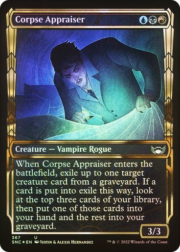Producto - Corpse Appraiser (Showcase) (Gilded Foil)