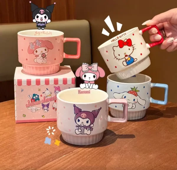 Producto - TAZA DE CERAMICA APILABLE SANRIO