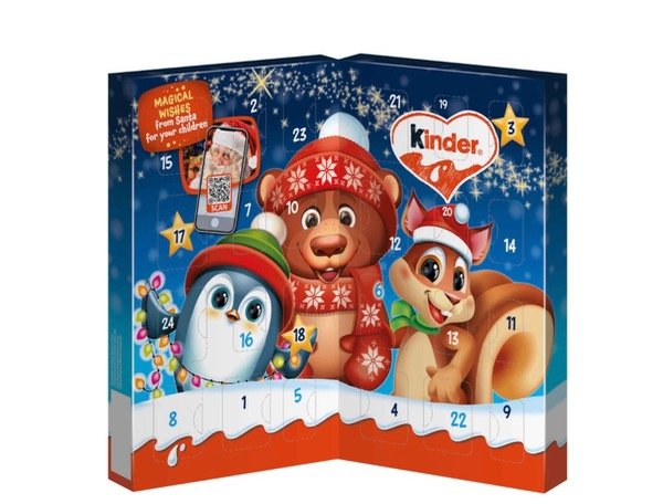 Producto - Calendario de adviento Kinder oso polar