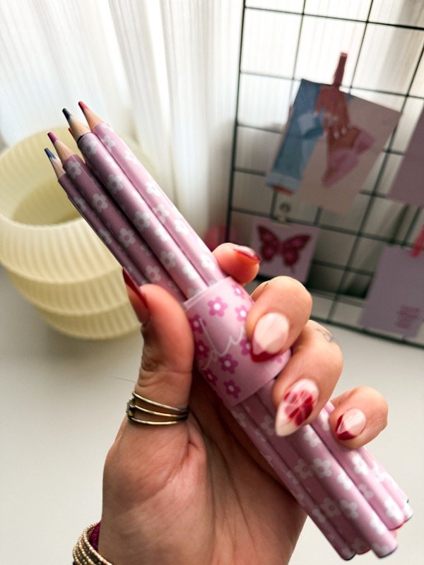 Producto - Lápices de colores X12 decorados