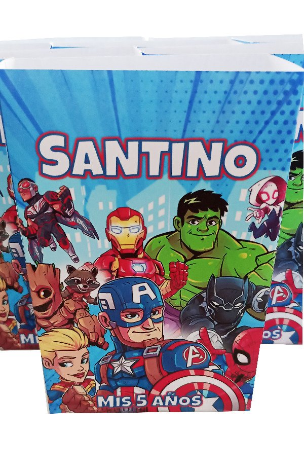 Producto - 10 Bolsitas personalizadas 16x10x4 cm
