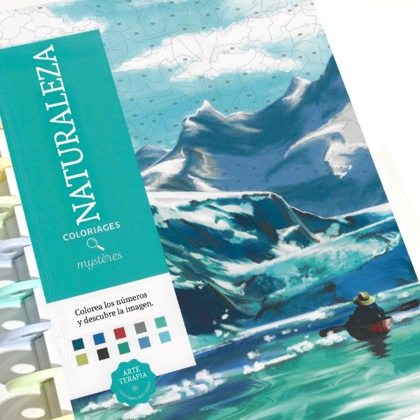 Producto - Libro para Colorear con números: Naturaleza - 0
