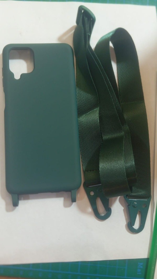 Producto - Funda con Correa Ajustable Verde para Samsung A12