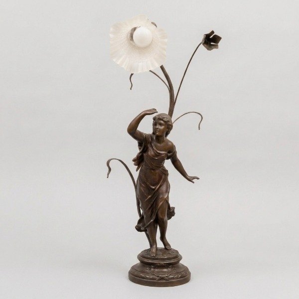 Producto - Lámpara escultórica de bronce En el Bosque - 1