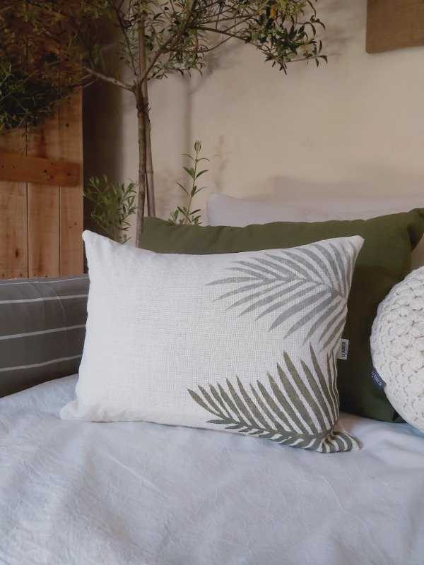 Producto - Almohadón Areca Voile rústico 30x40 (2 tonos)