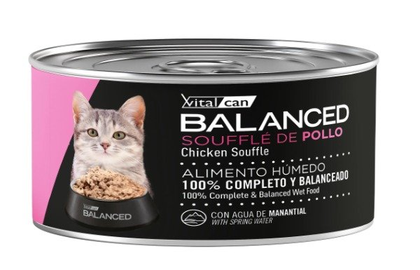 Producto - LATA VITAL CAT BALANCED CACHORRO POLLO X 85GR