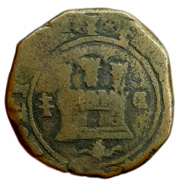Producto - España Reyes Católicos 4 Maravedíes 1497-1566 Emisión póstuma