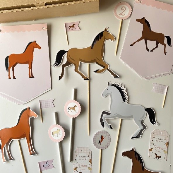 Producto - Party Box Plus Caballo rosa