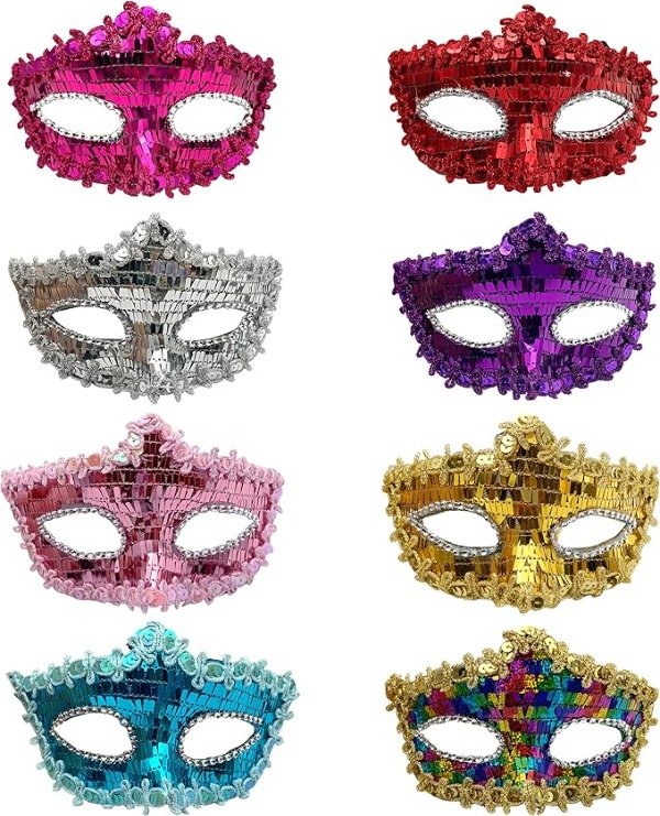 Producto - ANTIFAZ VENECIANO TEXTURADO METAL  X1