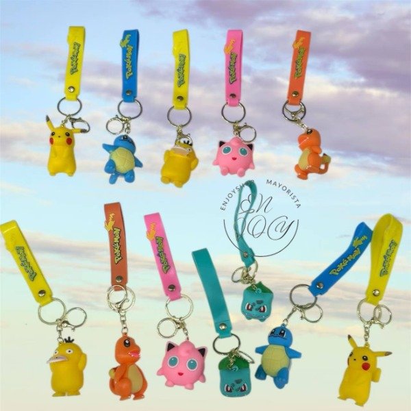 Producto - OFERTA LLAVERO DE GOMA POKEMON