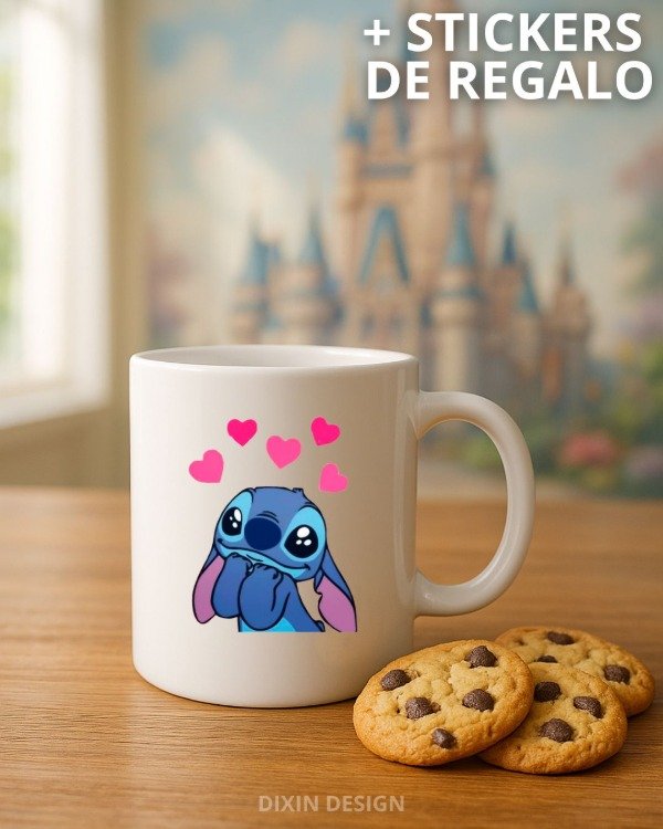 Producto - Taza Stitch Enamorado
