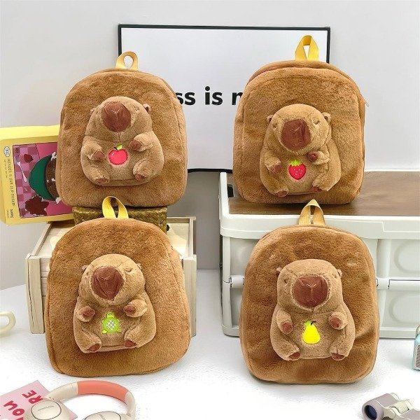 Producto - Mochila con Peluche Capibara