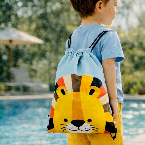 Producto - Mochila con cordón  Inti el león