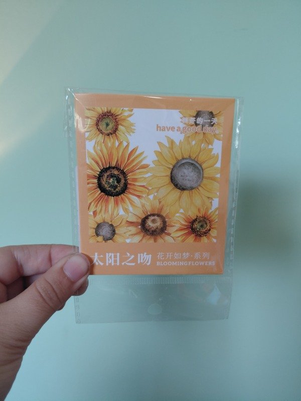 Producto - Packs de stickers en PET - Girasoles