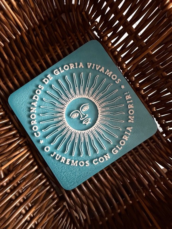 Producto - Posavaso Sol de Mayo Coronados de Gloria