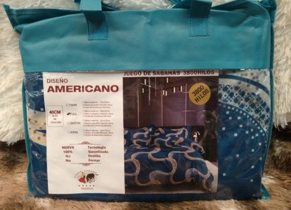 Producto - Sábana Americano Torero 2 Plazas 1/2