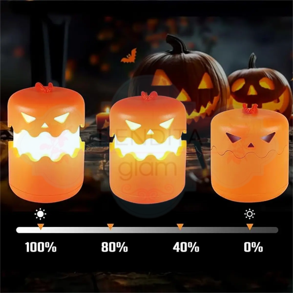 Producto - VELA LED CALABAZA EXTENSIBLE - 0