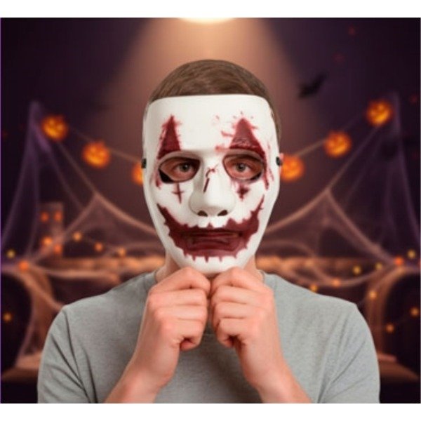 Producto - Mascara halloween lisa cicatriz