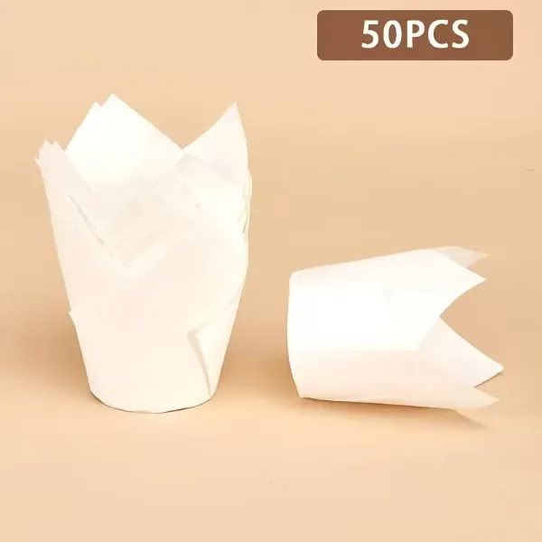 Producto - Pirotin /Tulipas blanca por 50 unidades