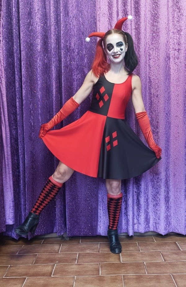 Producto - Harley Quinn comic vestido