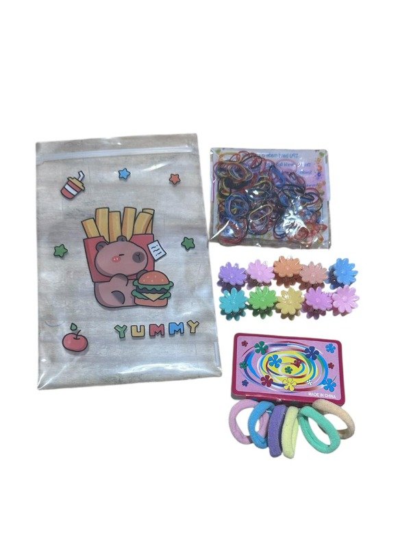 Producto - Set colitas, broches sobrecito Capi