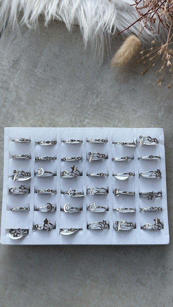 Producto - Anillos de acero quirúrgico l