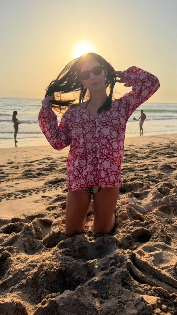 Producto - Camisa amapola roja M