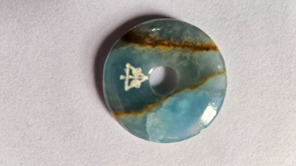 Producto - Cuarzo Dona Onix Azul cielo