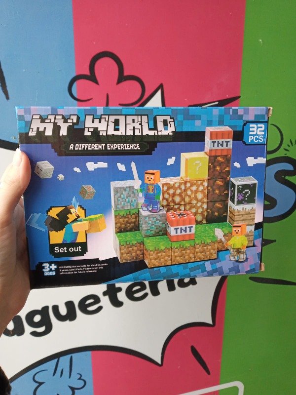 Producto - Minecraft cubos imantados x32