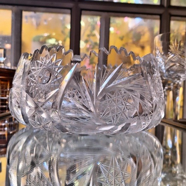 Producto - Centro de cristal tallado