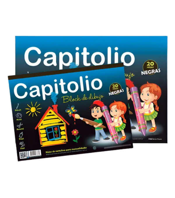 Producto - Block Capitolio 20hjs negro