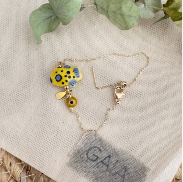 Producto - Pulsera Fishe Mura Goldfilled