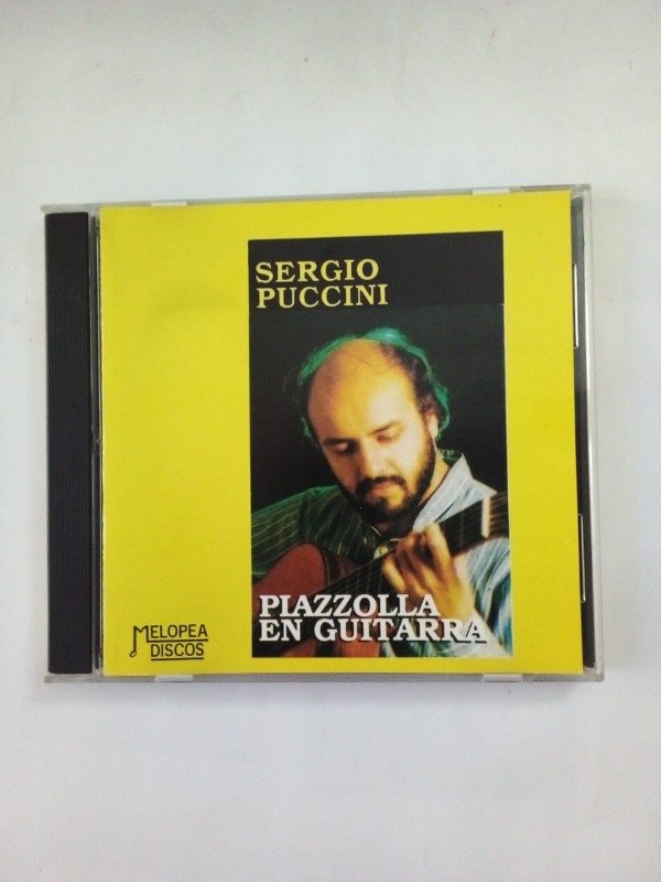 Producto - Piazzolla en guitarra - Sergio Puccini - Melopea 1989