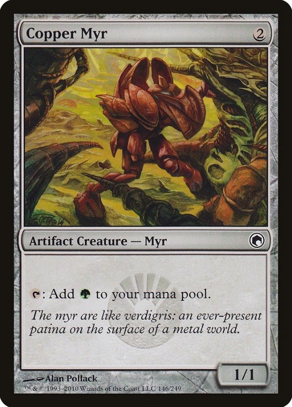 Producto - Copper Myr #146  Scars of Mirrodin