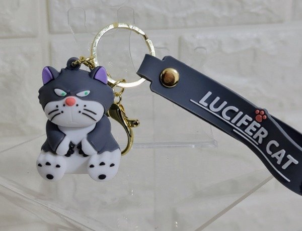 Producto - Llavero Lucifer de Cenicienta Goma 3D