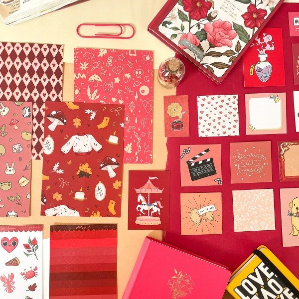 Producto - Miss Journal Box MIX especial - Gradientes Rojizos