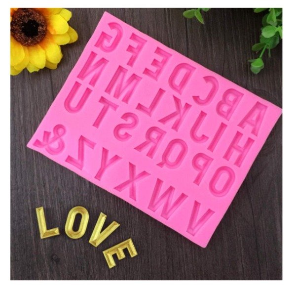 Producto - Molde de letras mayúsculas