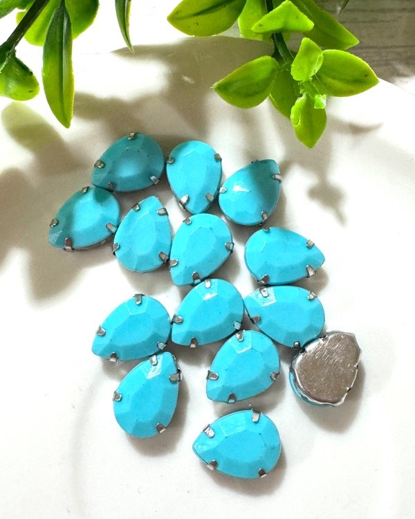 Producto - 10X14 GOTA TURQUESA OPACA